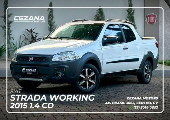 FIAT STRADA 1.4 MPI WORKING CD 8V FLEX 3P MANUAL FIAT STRADA 1.4 MPI WORKING CD 8V FLEX 3P MANUAL